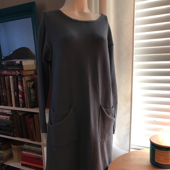 J. Jill Dresses & Skirts - Pure Jill cornflower blue knit dress